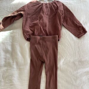 Quincy Mae Matching Set in Organic Cotton